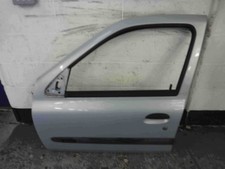 Renault Clio MK2 1998-2006 Passenger NSF Front Door Silver 632 5Dr
