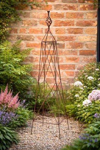 Steeple metal garden - garden, obelisk