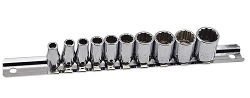 10pc britool england - 1/4"sd,