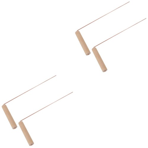 Portable dowsing rod - rod, 4pcs