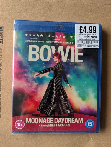 Moonage daydream blu ray - moonage,