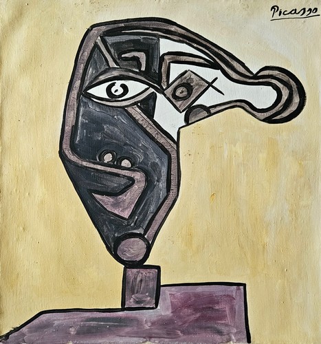Pablo picasso signed cubist - pablo,