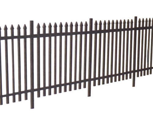 6ft wrought iron fencing - ,