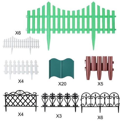 40pcs flexible garden lawn - 3-40pcs,