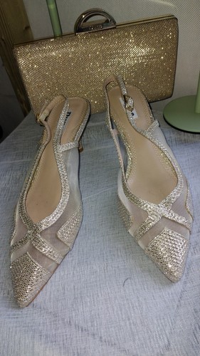 Dune low heel champagne - dune,