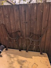 Cast Iron Bench Ends  (Lot 13)