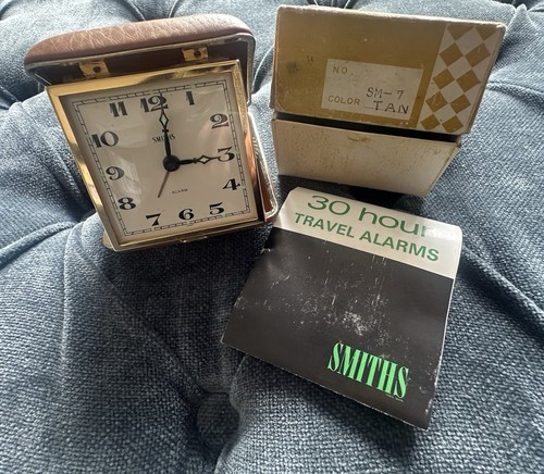 Smiths vintage travel alarm - vintage,