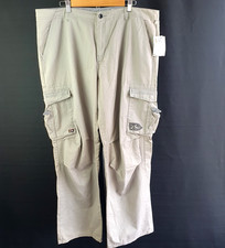Rusty Mens Cargo Pants 40 Regular Joe Beige Khaki Pockets New With Tags