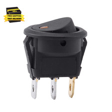 12V round Automotive Rocker