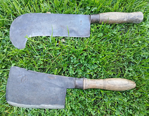 Vintage billhooks axes - vintage,