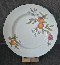 Cloverleaf Peaches & Cream Dinner Plates 25.5cm Made In England Crockery Dining