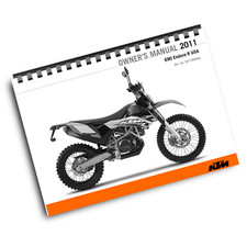 KTM 2011 - 690 ENDURO R USA - OWNERS MANUAL REPRINTED