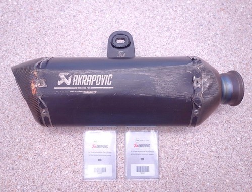 Akrapovic slip exhaust end - akrapovic,