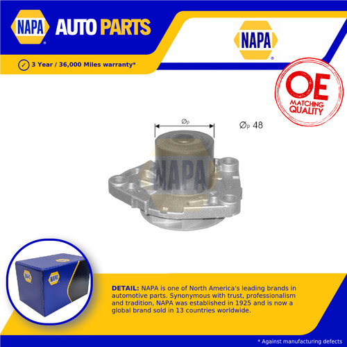 Water pump fits vauxhall astra - water,