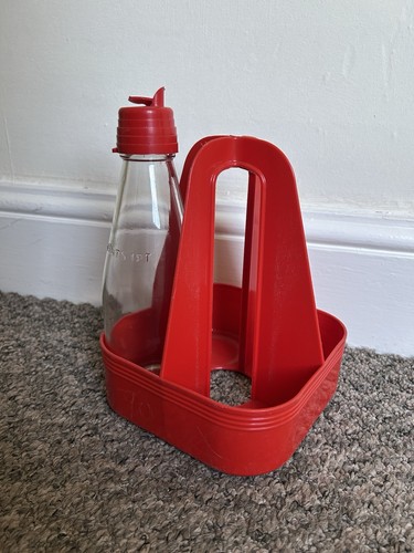 Vintage 1970s red plastic - vintage,