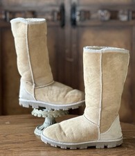 UGG Chestnut Suede Mid-Calf