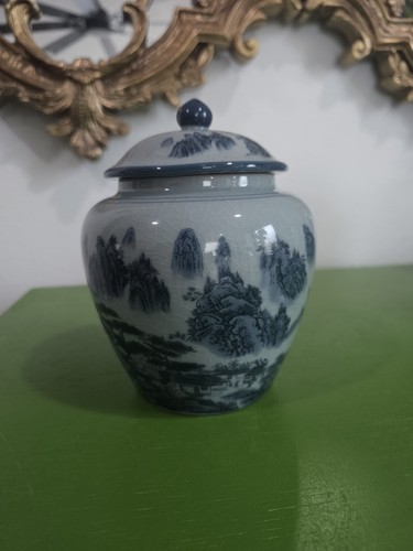 Chinese style ginger jar - style,