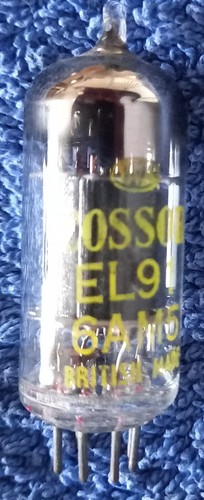 Vintage cossor el91 6am5 valve - 6am5,