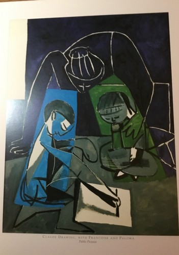 Pablo picasso print claude - pablo,