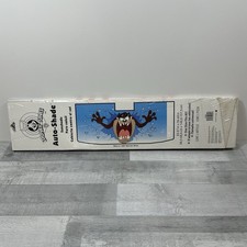 Vintage 90s Looney Tunes Taz The Tasmanian Devil Retro Car Sunshade ~ Sealed