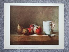 Still Life: Apples, Pear and