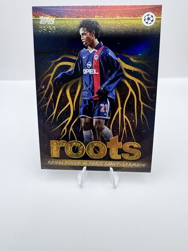 Topps ronaldinho roots psg - topps,