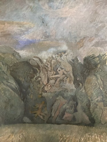 Oil painting canvas - oil,