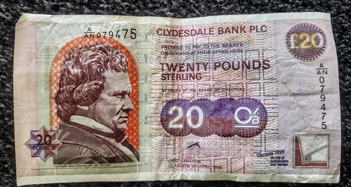 Clydesdale bank plc - plc, £20