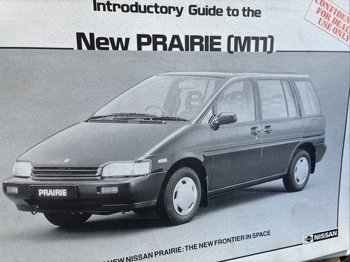 The nissan prairie range car - prairie,