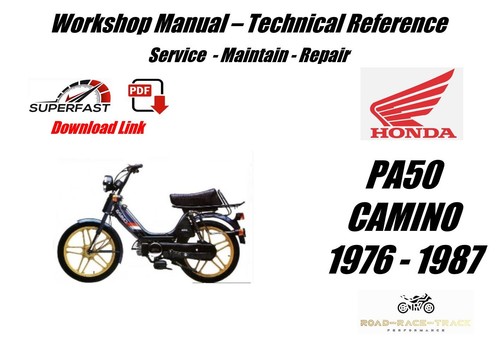 Honda pa50 camino service - honda,
