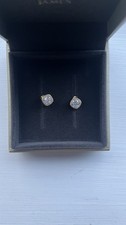 Silver Hall Stud Earrings -