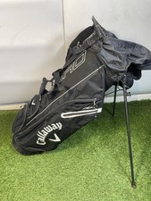 Callaway Zero Stand Bag / Lightweight Black + Straps & Raincover / Mint /8934