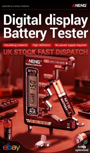 Aneng bt173 digital battery - aneng,