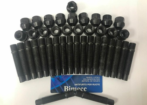 Alloy wheel studs open - alloy, +
