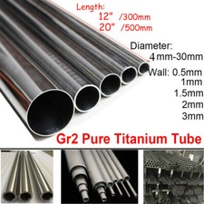 500mm 300mm Gr2 Titanium Tube