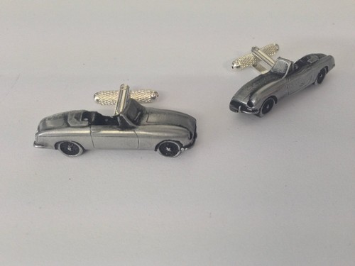 Roadster 3d cufflinks - mg,
