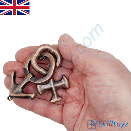 Skilltoyz cast metal puzzle - iq,