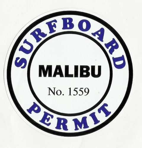 Malibu beach usa surfboard - "malibu,