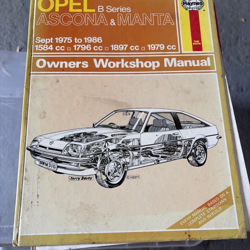 Opel series ascona manta - b,