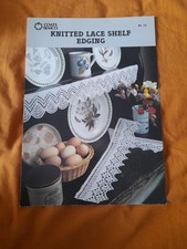 Knitted Lace Shelf Edging