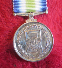 Miniature south atlantic medal - south,