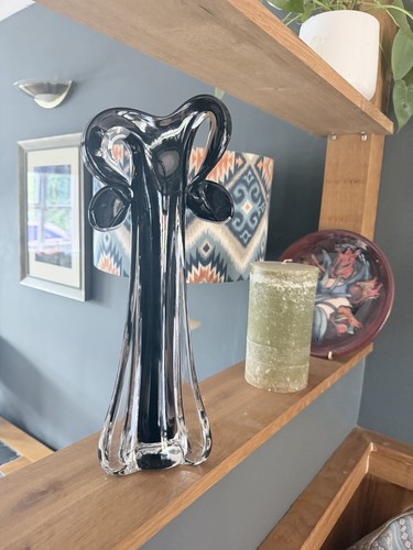Vintage murano style black - vintage,