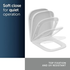 Ideal Standard – i.Life A Toilet seat and Cover, T453101 White