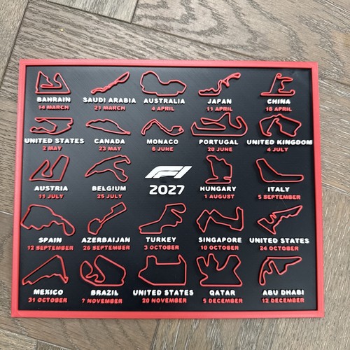 2027 race calendar - race, art