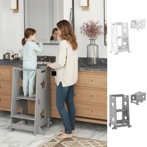 Toddler step stool - 2-in-1,