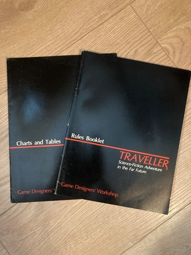 Traveller rpg rules - rpg, booklet