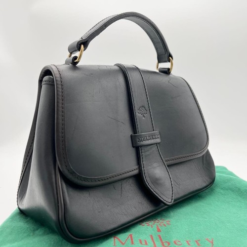 Mulberry black leather box - mulberry,