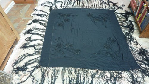 Antique large square black