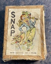 Boxed Vintage 'Cries of London' Playing Cards Snap Game 36 Cards Complete