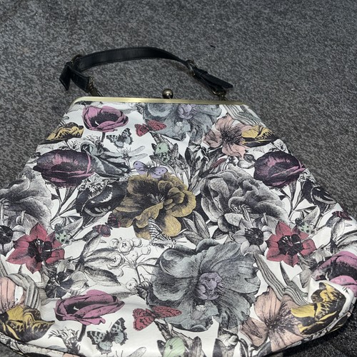 Black floral rose gold - rose,